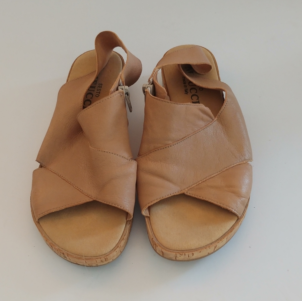 SESTO MEUCCI Sylke - Natural Sandal SZ 7M